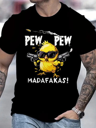 Playera Clásica para Hombre con Diseño Estampado de Manga Corta - Image 13