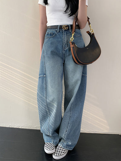 Pantalones Jeans Anchos Deconstructruidos - Estilo Casual Holgado Banana - Image 15