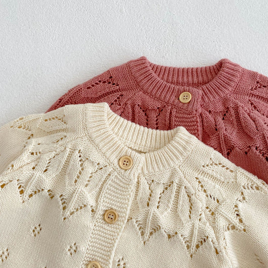 Chaqueta Tejida Calada para Niños - Diseño Versátil y Fresco - Image 17