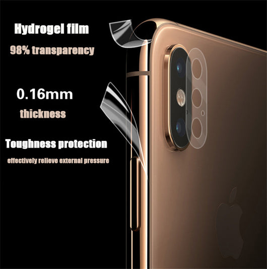 Protector de Pantalla TPU Transparente Compatible con iPhone XR, 11 Pro y 12 Max - Image 3
