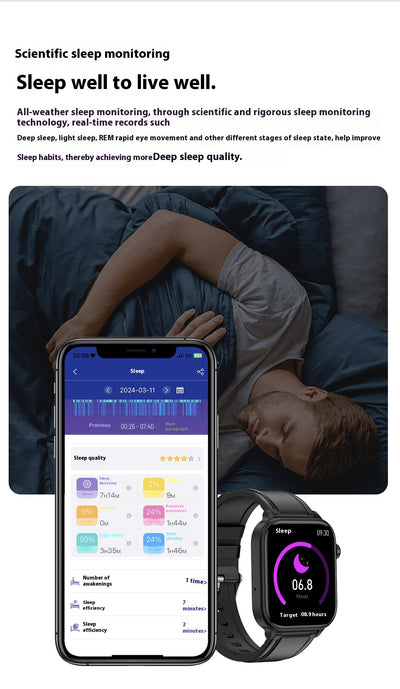 Reloj Inteligente ET570 con Llamadas Bluetooth, ECG y Medidor de Glucosa - Image 11