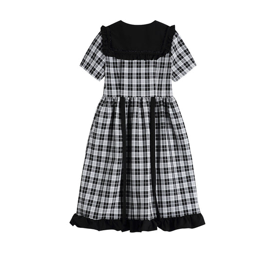 Vestido Cuadros Francés para Mujer - Image 2