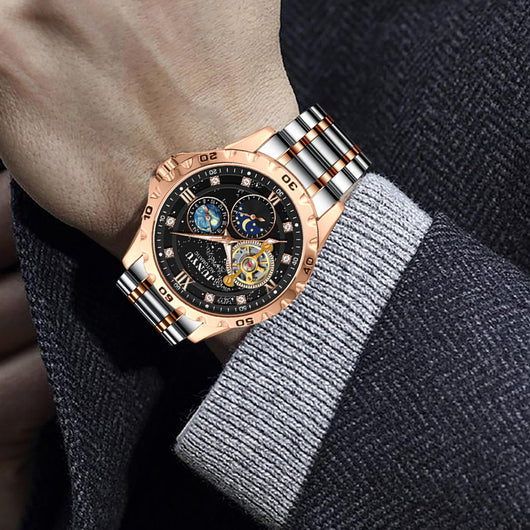 Reloj Mecánico Automático Luminoso Resistente al Agua para Hombre - Image 12