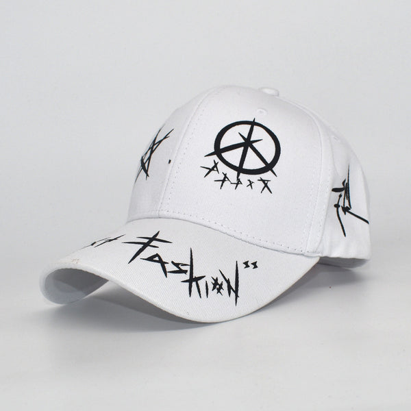 Gorra de Béisbol Graffiti Blanco y Negro - Diseño Urbano - Image 3