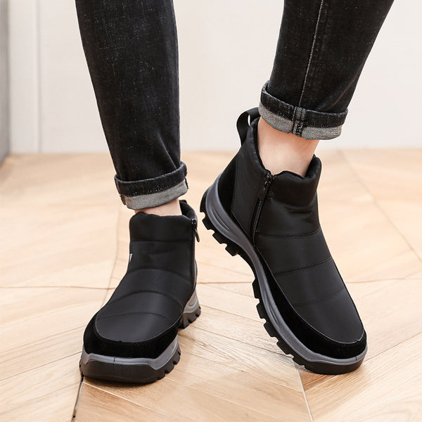 Zapatos Deportivos Casuales para Hombre con Forro Polar Térmico