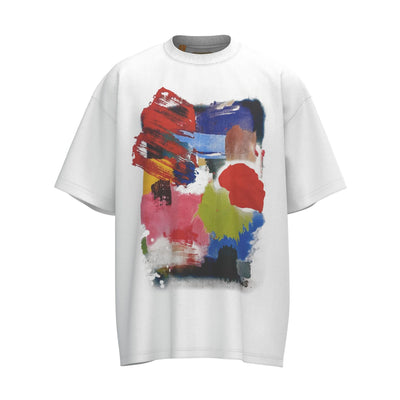 Camiseta Casual Unisex con Estampado Graffiti - Diseño Urbano Trendy - Image 2