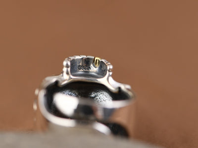 Anillo de Plata S925 Vintage Ajustable para Hombre - Image 14