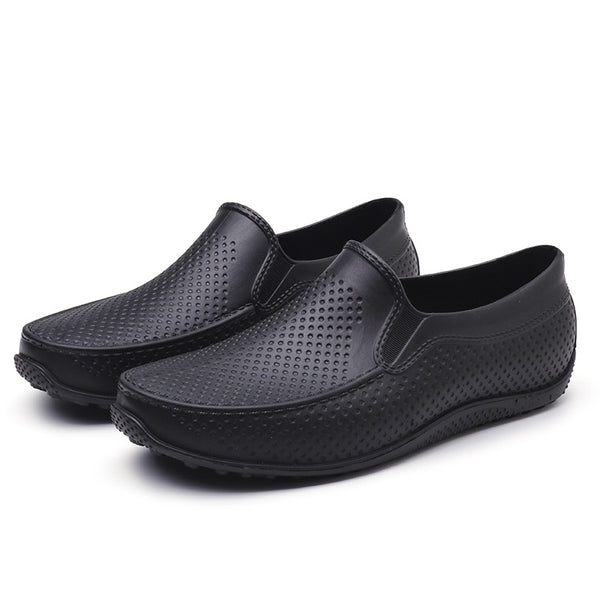 Botas de Lluvia Cortas PVC para Hombre - Diseño Simple y Casual
