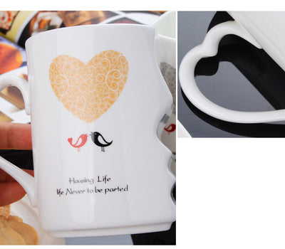 Taza de Cerámica para Parejas Kiss - Regalo Romántico para San Valentín - Image 9