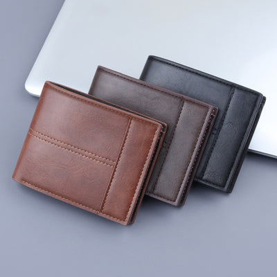 Billetera Compacta Multifuncional para Hombre con Clip
