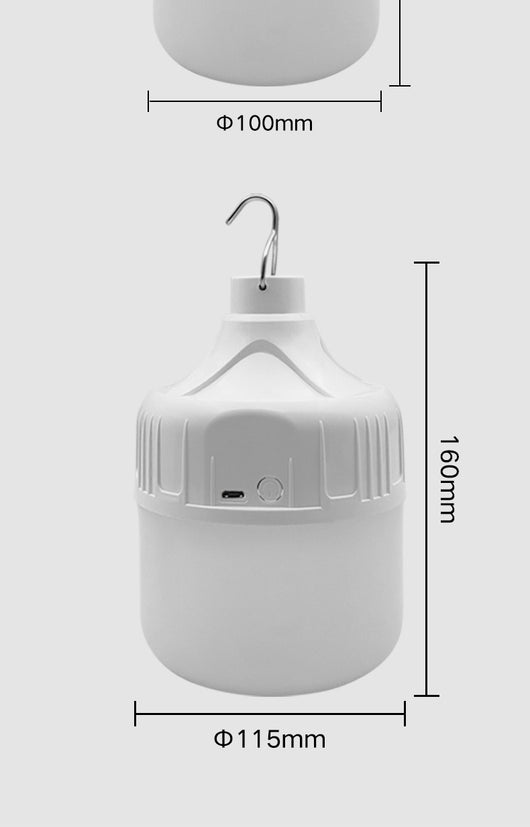 Lámpara LED Recargable para Campamento y Mercado Nocturno - Image 23