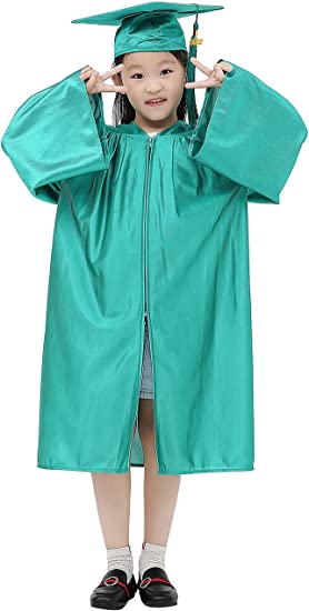 Conjunto de Vestido Brillante para Graduación de Preescolar y Jardín de Infantes - Image 8