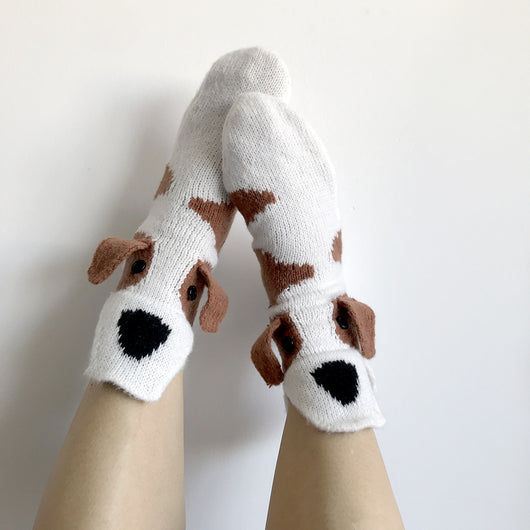 Calcetines de Lana Cálidos con Diseños Animales 3D - Image 3