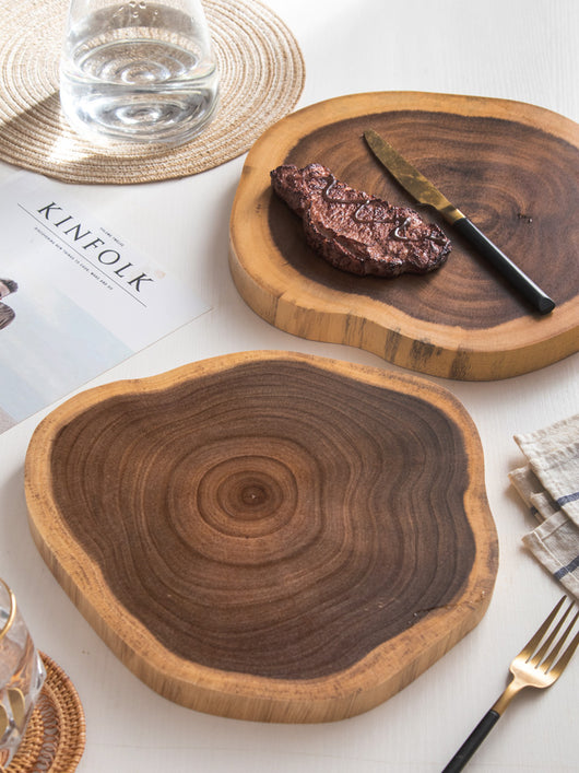 Tabla de Corte en Forma de Tocón de Madera - Image 6
