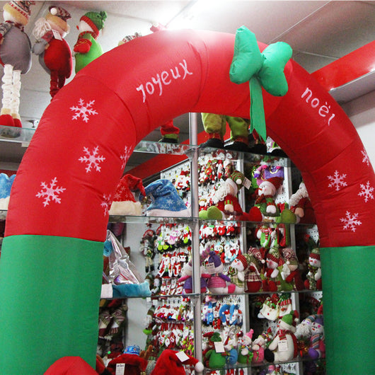 Arco Inflable Papá Noel y Muñeco de Nieve - Image 6