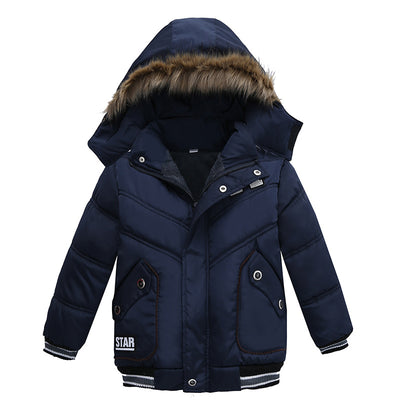 Chaquetas Acolchadas de Algodón para Niños y Adolescentes