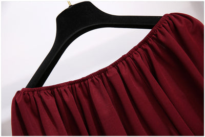 Conjunto Falda Corta Estilo Occidental con Blusa Ajustada Cintura Alta - Image 12