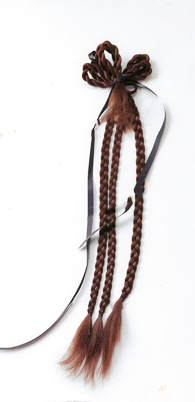 Peluca de Boxeo con Trenza y Clip Antideslizante - Image 8