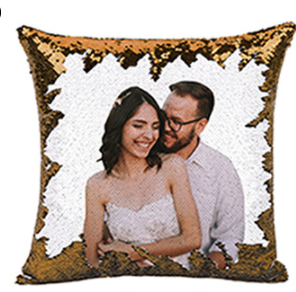 Almohada Personalizada con Lentejuelas Mágicas - Image 5