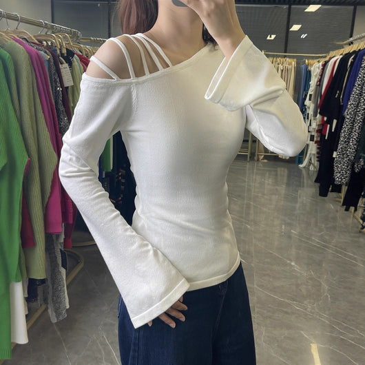 Blusa Ajustada para Mujer Otoño Premium