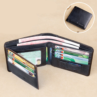 Billetera Horizontal de Cuero para Hombre con Gran Capacidad - Image 11