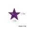 Morado 1 Pieza