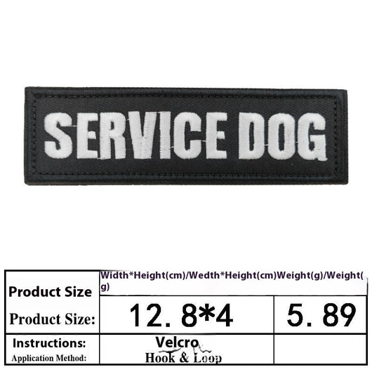 Accesorios para Perros con Bordado y Velcro - Pegatinas Decorativas Personalizables - Image 7