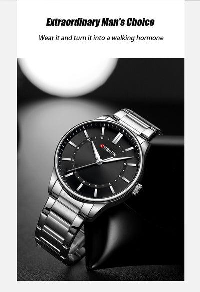 Reloj Hombre Esfera Grande Resistente al Agua - Image 11