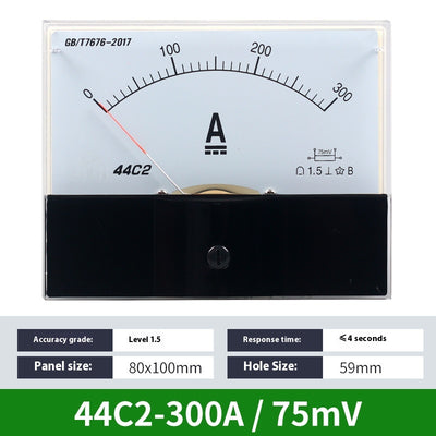Amperímetro DC Analógico 44C2 - Medidor de Corriente de Precisión - Image 31
