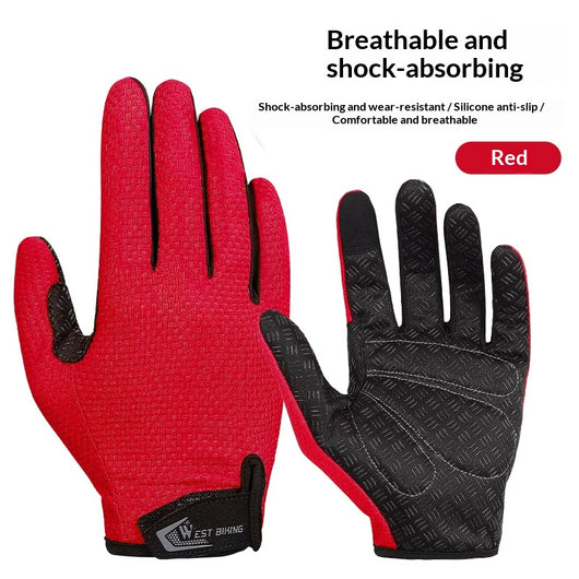 Guantes Ciclismo Verano Táctiles Dedo Completo para Moto y Bicicleta - Image 6