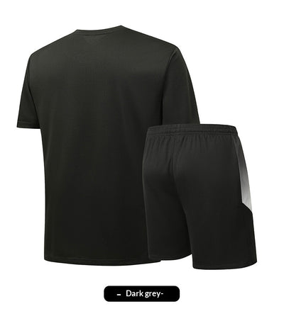 Conjunto Deportivo Casual de Verano con Diseño Degradado - Playera y Shorts - Image 16