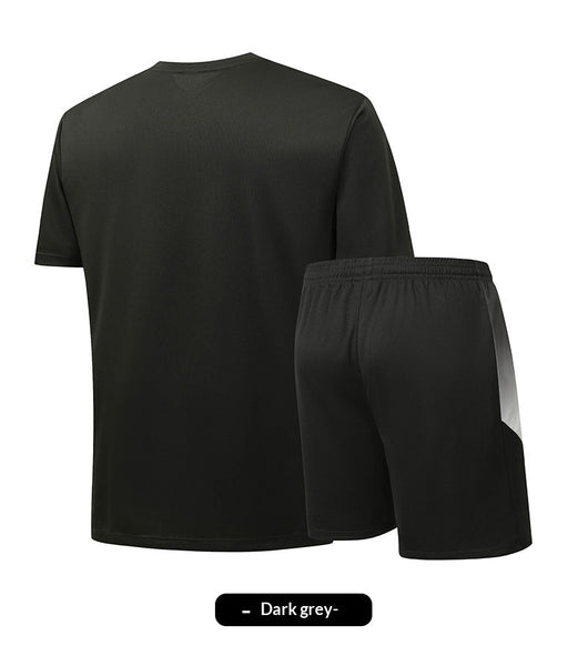 Conjunto Deportivo Casual de Verano con Diseño Degradado - Playera y Shorts - Image 16