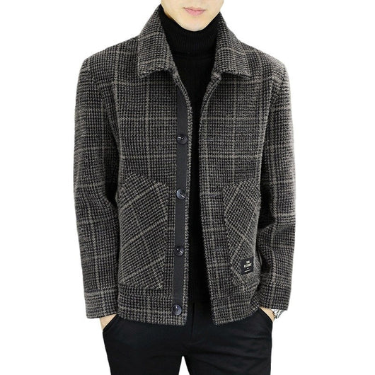 Chaqueta de Lana Casual para Negocios Otoño-Invierno - Image 11