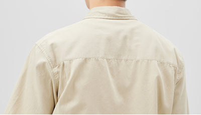 Camisa de Trabajo Retro Manga Corta para Hombre - Image 17