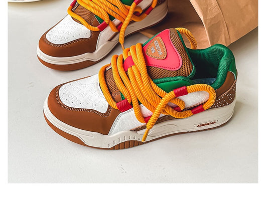 Tenis Retro Altos Hamburg Fries para Deportes y Estilo Casual de Verano - Image 16