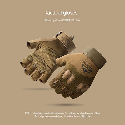 Guantes de Ciclismo Medio Dedo Antideslizantes con Silicona - Image 3