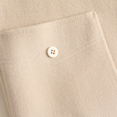 Abrigo de Lana Clásico Estilo Chino para Mujer - Image 4