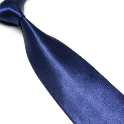 Corbata Ancha de Seda Sintética Color Sólido para Bodas y Eventos - Image 26