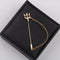 British Personality High End Badge Coat Windbreaker Pin Golden long needle