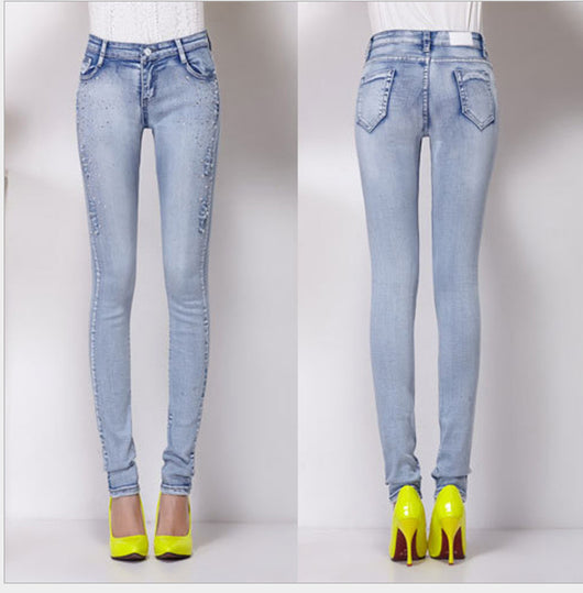 Pantalones Skinny Desgastados y Ajustados - Image 8