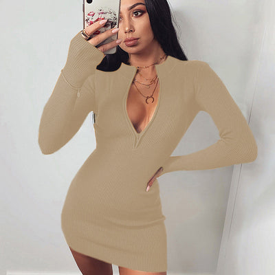 Vestido Urbano para Mujer con Detalles de Cierre y Bolsillos - Image 5