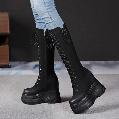 Botas Martin Elevadoras con Suela Reforzada - Estilo Casual Versátil - Image 3