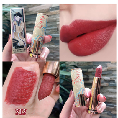 Set de Labiales Tallados Estilo Chino Mate Hidratante - Image 11