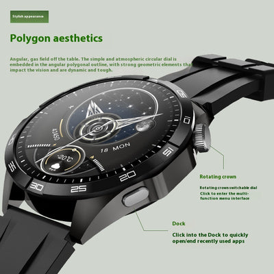 Reloj Inteligente GT4MAX con Llamadas Bluetooth y Monitoreo de Salud - Image 3