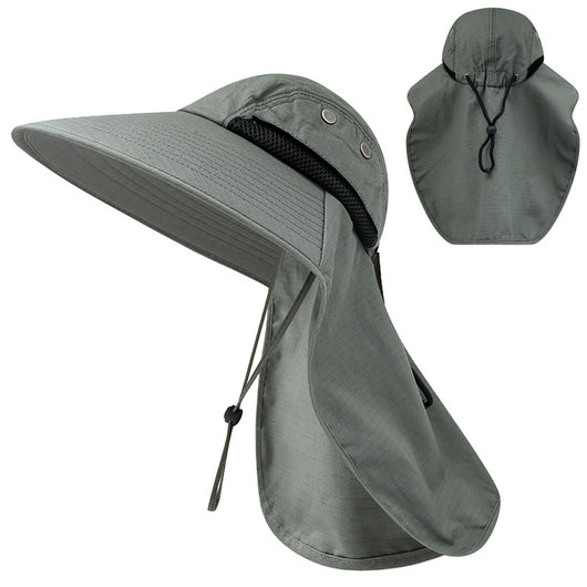 Sombrero de Protección Solar con Solapa para Cuello UV50 - Pesca y Viaje - Image 2