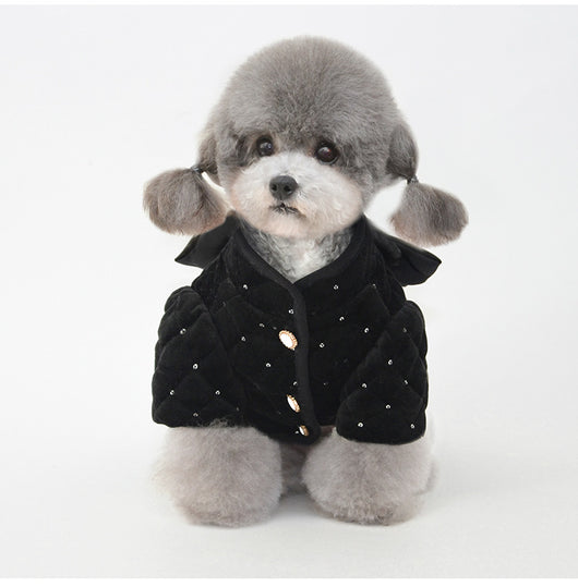 Abrigo de Algodón para Mascotas con Forro de Terciopelo - Calidez y Confort - Image 10