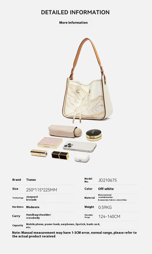 Bolso Bandolera Elegante Estilo Chino Moderno - Image 15