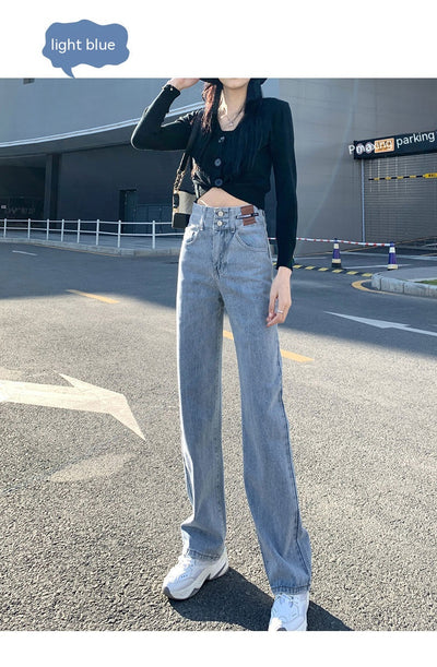 Pantalones Vaqueros de Cintura Alta y Pierna Ancha para Mujer - Image 13
