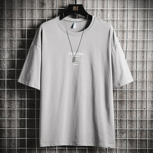 Camiseta Hombre con Estampado de Letras - Image 6