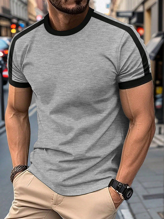 Playera Deportiva Casual de Manga Corta para Hombre - Image 7